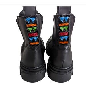 New FARM Rio Black Chelsea boot